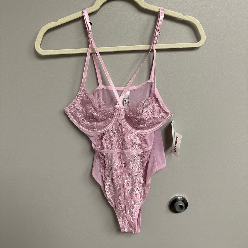 NWT French Affair teddy/body suit Size M